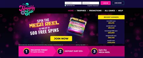 Naughty spin casino review